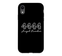 Angel Number 4444 Numerology Spirituality Case for iPhone XR