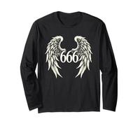 Angel Number 666 Reflection Numerology Personal Number 666 Long Sleeve T-Shirt