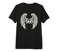 Angel Number 666 Reflection Numerology Personal Number 666 Premium T-Shirt