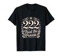 Angel Numbers 222 Trust the Process Celestial Art T-Shirt