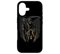 Angel of Death Grim Reaper Scary Halloween Occult Dark Art Case for iPhone 17