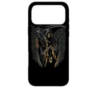 Angel of Death Grim Reaper Scary Halloween Occult Dark Art Case for iPhone 17 Pro Max