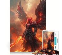 Angel Of Desolation Adult Jigsaw1000 Pieces Mind Boost Game Premium Laser Cut Quality Relaxing Indoor Group Activity (50x75cm)