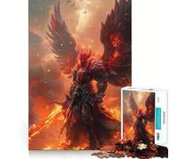 Angel Of Desolation Adults 1000 Piece Jigsaw Puzzle Focus Memory Game Zero Gap Compact Fun for Family Game Time (38x52cm)