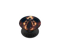 Angel of Fire with Flames of Hell PopSockets Adhesive PopGrip