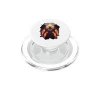 Angel of Fire with Flames of Hell PopSockets PopGrip for MagSafe