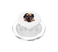 Angel of Fire with Flames of Hell PopSockets PopGrip for MagSafe