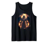Angel of Fire with Flames of Hell Tank Top