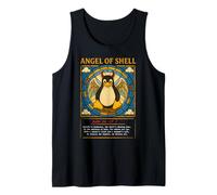 Angel of Shell Linux Funny Sysadmin Tux Penguin Tank Top