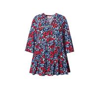 Angel of Style Women's Plus Size A-Line Blouse in Colorful Leopard Pattern