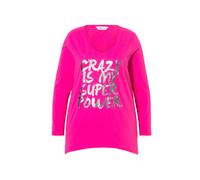 Angel of Style Women's Plus Size A-Line Metallic Print Long Sleeve T-Shirt...