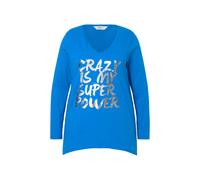 Angel of Style Women's Plus Size A-Line Metallic Print Long Sleeve T-Shirt...