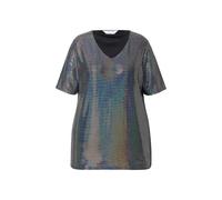 Angel of Style Women's Plus Size A-Line Sequin T-Shirt 836566