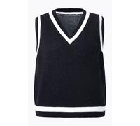 Angel of Style Women's Plus Size Loose Fit Leo Skull Sweater Vest 844489