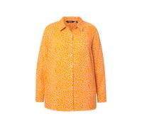 Angel of Style Women's Plus Size Oversized Muslin Leopard Print Blouse 839216