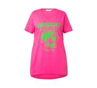 Angel of Style women's plus size T-shirt A-line neon disco ball motif 843644