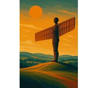 Angel of the North Greeting Card