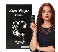 Angel Oracle Cards, Tarot Divination Set, 26-Card Deck with Mystical Feature, Unique Insight Cards, Card Collection with Beautiful Design, Spiritual Tool for Past and Future Guidance