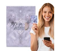 Angel Oracle Cards - Wisdom Tarot Beginners Deck | Spiritual Guidance Cards | Messages From Angel World, Oracle Cards Deck For Beginners, Adults, Women