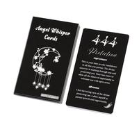Angel Oracle Deck - Tarot Card Set, Whisper Cards with Divine Guidance, Insight Deck with Spiritual Wisdom, Divination Tool, Game Accessory for Future Past Personal Reflection Extended Use