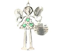 Angel Ornament - Friendship Angel Pendant Ornament, Corner Girl Hanging Ornament, Metal Christmas Tree Hanging Ornaments