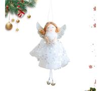 Angel Ornaments - Fabric Christmas Tree Doll, Cute Pendant, Holiday Decoration For Hanging | Angel Ornaments For Winter Party Indoor Family Celebration Home Door Seasonal Holiday Festive Display