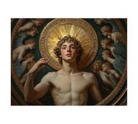 Angel Paint by Numbers for Adults Canvas Wall Art 24x32in ZSHS-4625