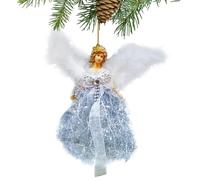 Angel Pendant - Angel Ornament in & Soft Plush | Hanging Decoration for Tree, Home, Shopping Mall, Front Door, Party & Wedding