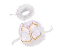 Angel Pet Clothes, Resistant to Abrasion Easy to Put and Take Off a Unionized Pets of Polyester, Sincere, breathless. (S)