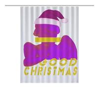 Angel - Plaster - Stone - Christmas Hat - Christmas - T-shirt - TextMold-Resistant Quick-Dry Curtain - Anti Mould Shower Curtain, Shower Curtain Anti Mould, Shower Curtains Mould Proof Resistant 53.54