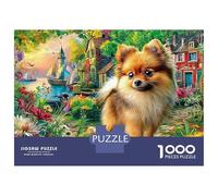 Angel Puppy 1000 Piece Jigsaw Puzzle with Whimsical Design - A Charming Challenge for Adults And Kids Age 14 Years Up38x26cm/1000pcs