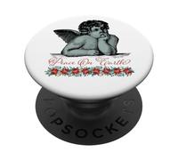Angel Raphael Putten Peace Christmas Sistine Chapel PopSockets Adhesive PopGrip