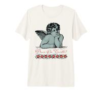 Angel Raphael Putten Peace Christmas Sistine Chapel Premium T-Shirt