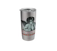 Angel Raphael Putten Peace Christmas Sistine Chapel Stainless Steel Insulated Tumbler