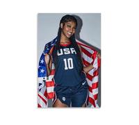 Angel Reese Basketball Player Poster Poster Wall Art Decorative Painting Bedroom Painting Posters 08x12inch(20x30cm) Unframe-style