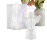 Angel Resin Molds - Silicone Casting Supplies,Christmas Concrete Molds - for Art Teachers Craft Enthusiasts Home Crafting Themed Events Workshops Weekend Activities Designer