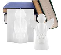 Angel Shaped Silicone Concrete Mold, Christmas Crafts | Molding Tools for Jewelry Creation | For Passionate Crafters, Teachers, Leisure Parties, Hobbies, Decor