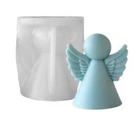 Angel Silicone Mold - Angel Resin Mold | Angels Silicone Epoxy Casting Mould | Angels Shaped Molds | Handmade Candle Making Wax Molds DIY Christmas Craft Plaster Moulds Home Art Decoration