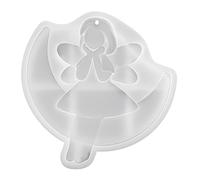 Angel Silicone Mold - Soft Heat Resistant Silicone, Precision Shaping Design, Easy Release Feature, Versatile Practical Accessory | Festive Craft Mold For Chocolate Soap Candle Resin Plaster Decoratio