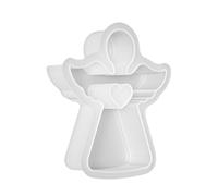 Angel Silicone Mold - Soft Silicone Molds Easy Release,Candle Molds Angel 3D Cute Design for Candle Resin Cake