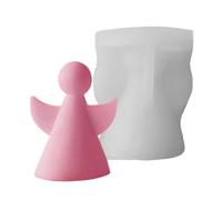 Angel Silicone Mould - Complicated 3.35/3.19 Inch, Casting Mould, Easy Release Silicone Base, Decorative Wax Sculpture, Handmade Gift Creation, Plaster Cement Art, Creative Baking In The Kitchen