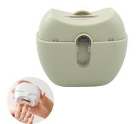 Angel Silk Automatic Nail Clipper Electric Nail Trimmer Polisher 2 in 1 Portable Fingernail Cutter with Light 3 Speeds File Nail Clip Storage Rechargeable Safety Trimmer for Baby Kids Adults Seniors