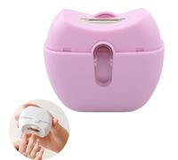 Angel Silk Automatic Nail Clipper Electric Nail Trimmer Polisher 2 in 1 Portable Fingernail Cutter with Light 3 Speeds File Nail Clip Storage Rechargeable Safety Trimmer for Baby Kids Adults Seniors