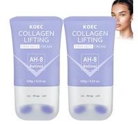 ANGEL SILK Collagen Neck Firming Cream - Best for Tightening Sagging Skin, Neck Cream for Sagging and Tighten, Retinol Neck Tightening Cream with Roller, Tighten and Lift Neck Cream 2pcs