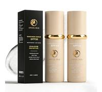 ANGEL SILK Color Changing Foundation for Mature Skin, SPF 50 - Suitable for Light to Medium Skin Tones, Liquid Makeup,12H Long Lasting Color Match for Face, Flawless, Moisturising for Sensitive 30ml*2