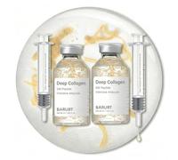 Angel Silk Deep Collagen Silk Peptide Ampoule, Peptide Serum for Face with Soluble Collagen & Peptide Complex, Anti Aging Serum for Women, Hydrating Firming Brightening, Korean Skincare Serum, 2pcs