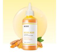 Angel Silk Kojic Acid Turmeric Toner, Dark Spot Remover for Face, Peeling, Improves Uneven Skin Tone & Texture, Kojic Acid Remove Facial Melasma Acne - Face Serum Moisturzing
