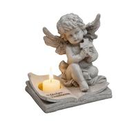 Angel Statue - Cherub Sculpture, Holy Figurine | Winged Figure, Celestial Ornamentation, Angelic Craft Piece, Seraphim Display, Divine Home Decoration, Spiritual Collectible, Heavenly Model,