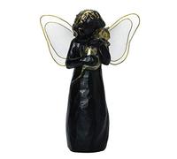 Angel Statue Sculpture Fairy Character Figurine Statuette Creative Resin Crafts Decor Home Bedroom Study 's Room Office Desktop Candle Holder Decoration Ornament, 5 Art collection