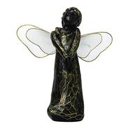 Angel Statue Sculpture Fairy Character Figurine Statuette Creative Resin Crafts Decor Home Bedroom Study 's Room Office Desktop Candle Holder Decoration Ornament, 5 Art collection